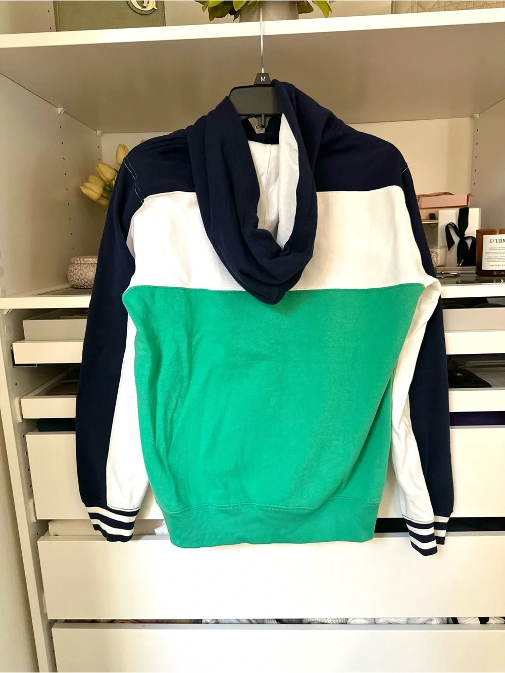 Boys Polo Ralph Lauren Colorblock Zip Hoodie with Big Pony NEW w Tags